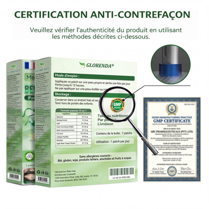 𝑩𝒐𝒖𝒕𝒊𝒒𝒖𝒆 𝒐𝒇𝒇𝒊𝒄𝒊𝒆𝒍𝒍𝒆 | 🔥 Plus que 10 boîtes ! 30 % de réduction ! Le patch GLORENDA® Moringa · Berberine × NAD+ 10-en-1, testé et sûr, soutient le poids, la glycémie, la digestion et l’énergie avec 4 à 6 patchs pour des résultats durables !